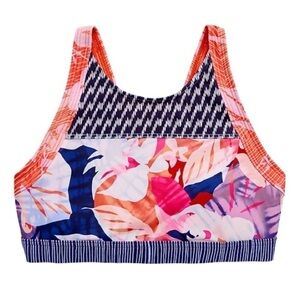 Athleta Girl Sunny Flora Bikini Top XXL 16